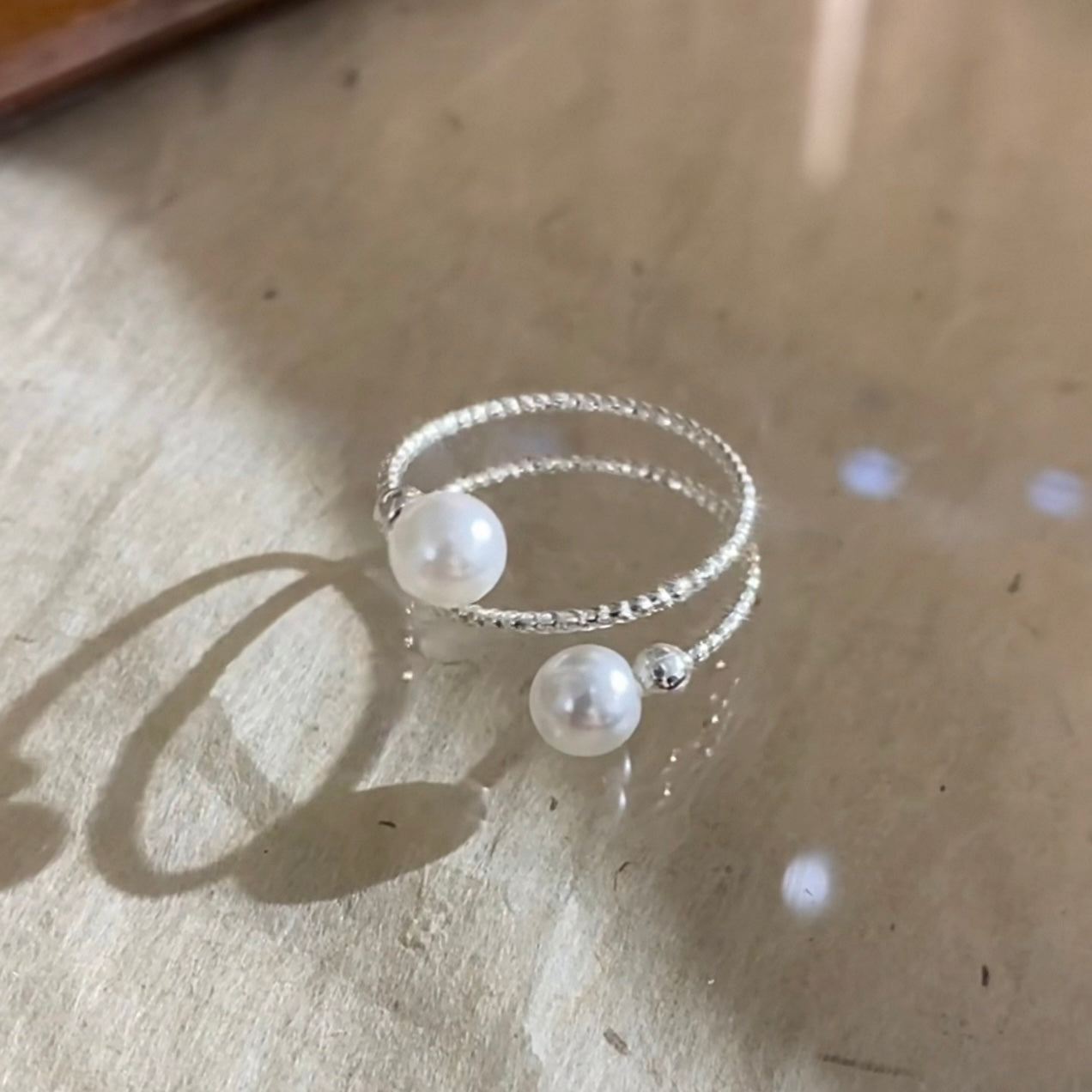 Vintage-Inspired Pearl Ring