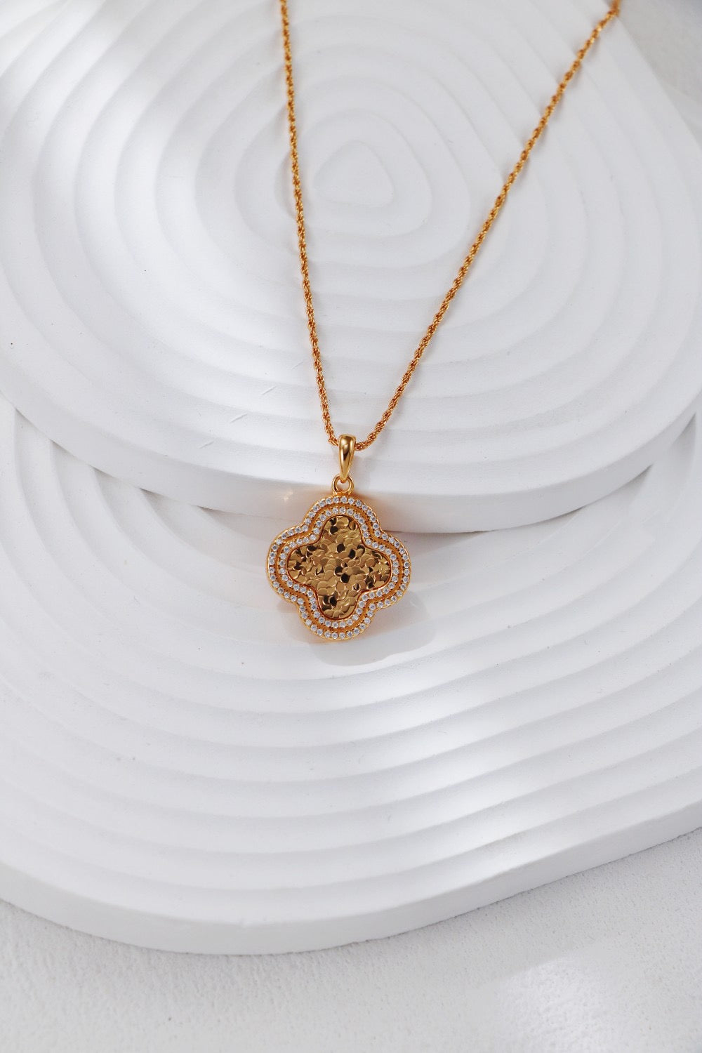 【Premium Quality】S925 Silver Clover Pendant Necklace