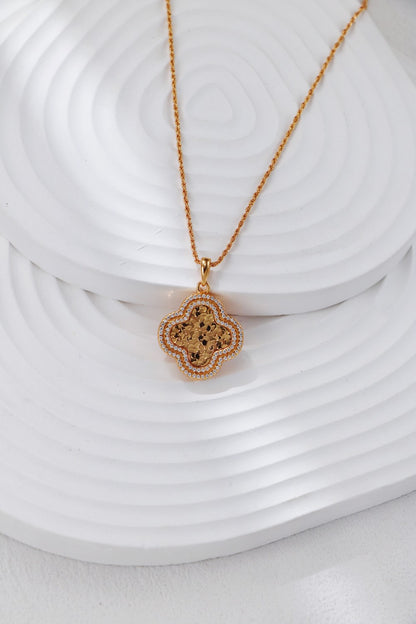 【Premium Quality】S925 Silver Clover Pendant Necklace