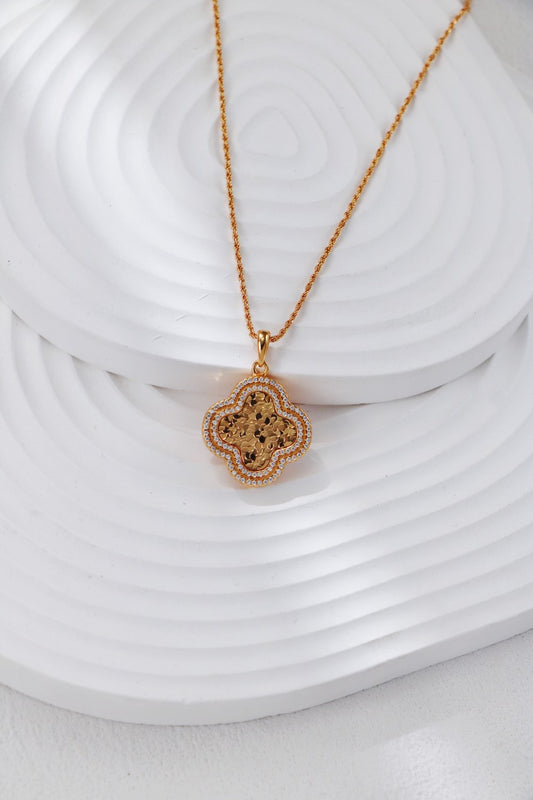 【Premium Quality】S925 Silver Clover Pendant Necklace
