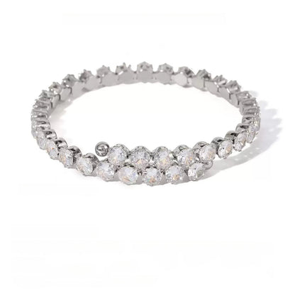 Crystal Glow Tennis Bangle