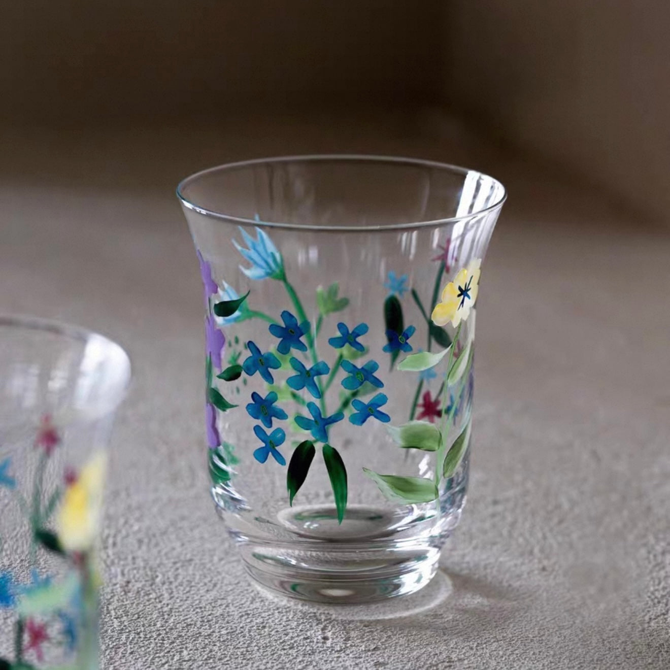 Hand-painted Glass Cup