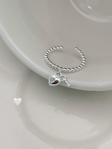 Heart Key Open Ring