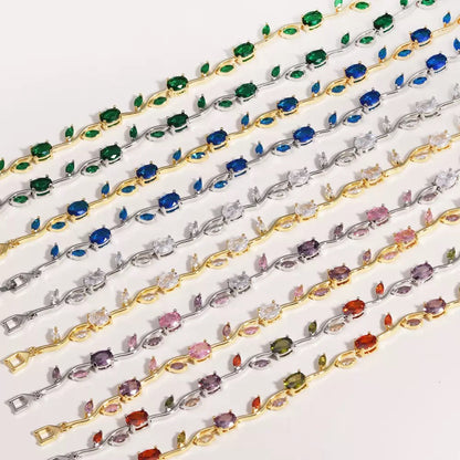 Adjustable Flower Bracelet | Natural Stone | Fade-Resistant Plated | Luxury Style