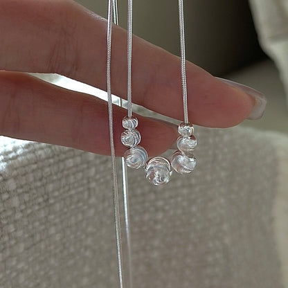 Cat’s Eye Fortune Necklace – Solid 925 Sterling Silver