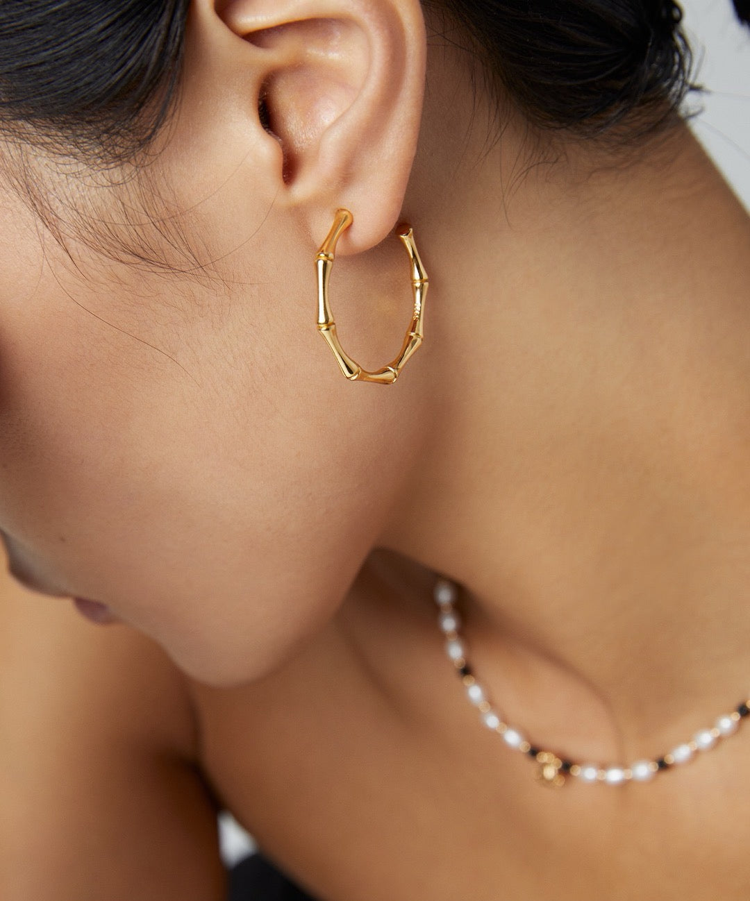 【Premium Quality】S925 Silver Half-Circle Hoop Earrings