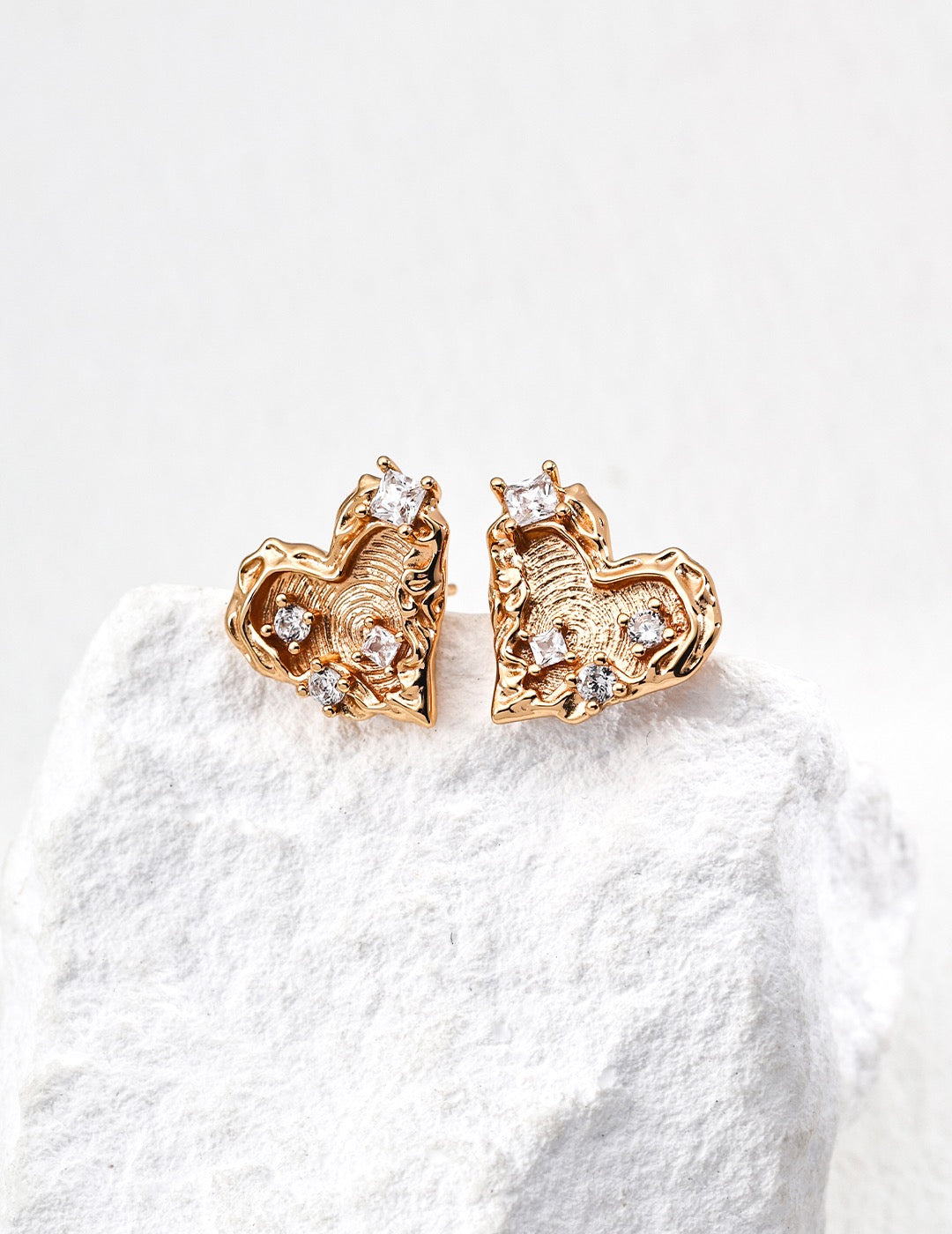 【Premium Quality】S925 Silver Vintage – Heart & Fingerprint Fusion