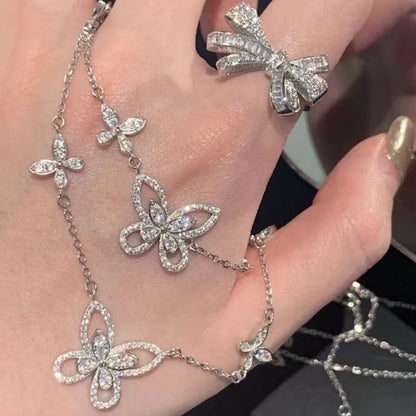 Multi-Butterfly Necklace