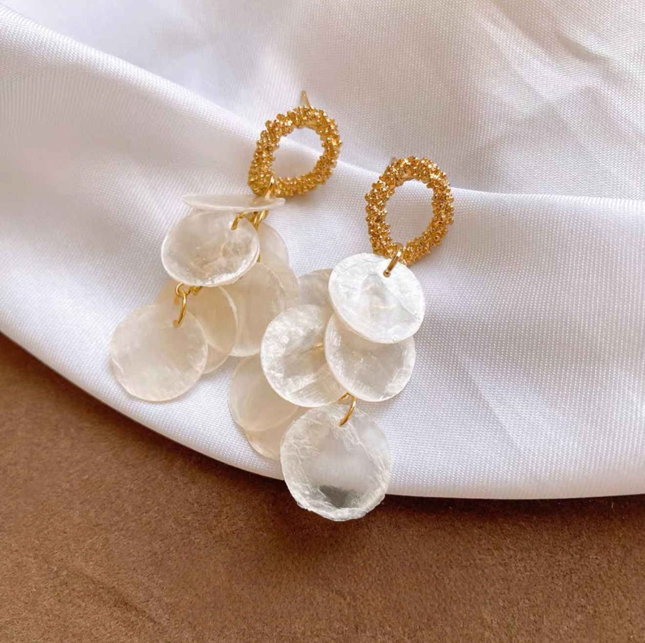 Handcrafted Shell Earrings