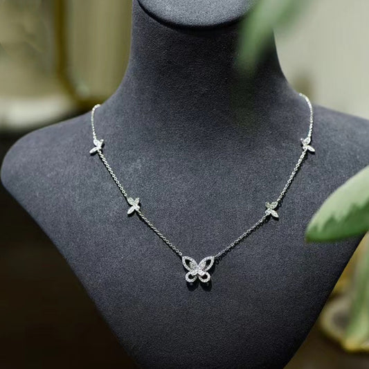Multi-Butterfly Necklace