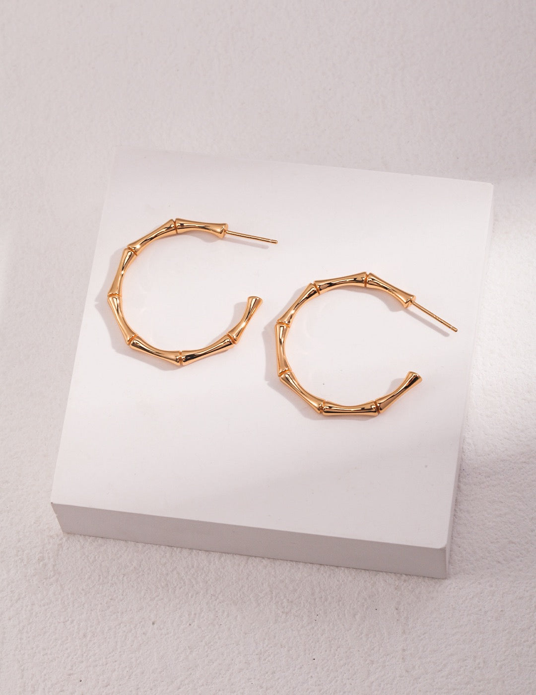 【Premium Quality】S925 Silver Half-Circle Hoop Earrings